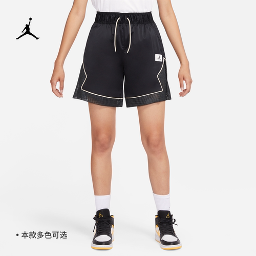 耐克/NIKE JORDAN女子运动休闲网眼透气梭织短裤DO5042-010-126