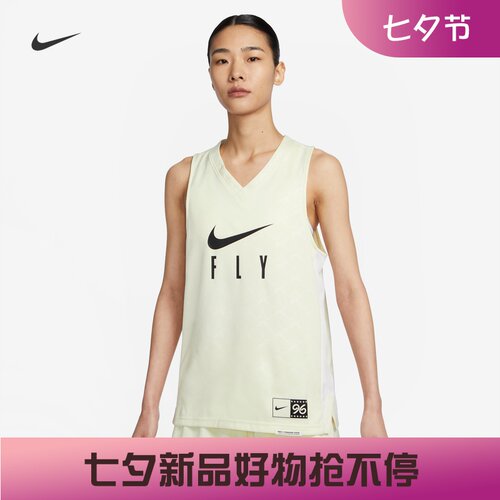 耐克女子宽松休闲速干篮球背心