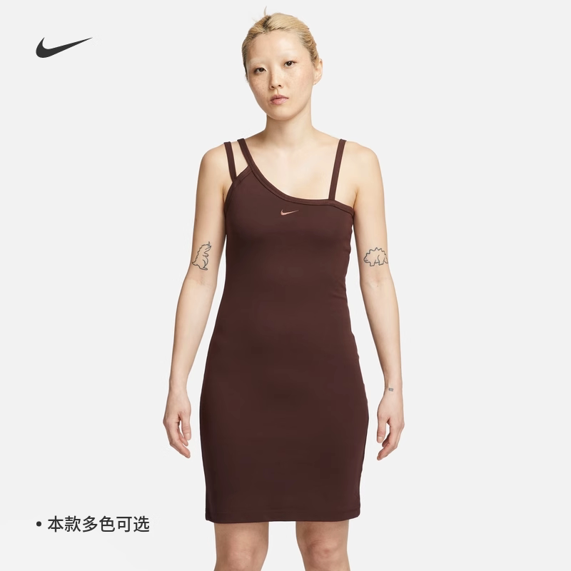 耐克女子运动休闲吊带连衣裙