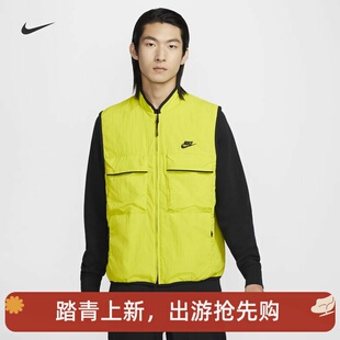 耐克/NIKE TECH男子运动休闲防晒拒水轻薄梭织马甲FZ0749-010-357