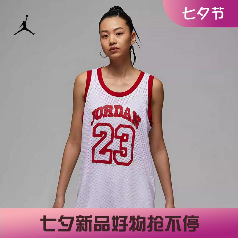 耐克女子休闲网眼速干篮球背心