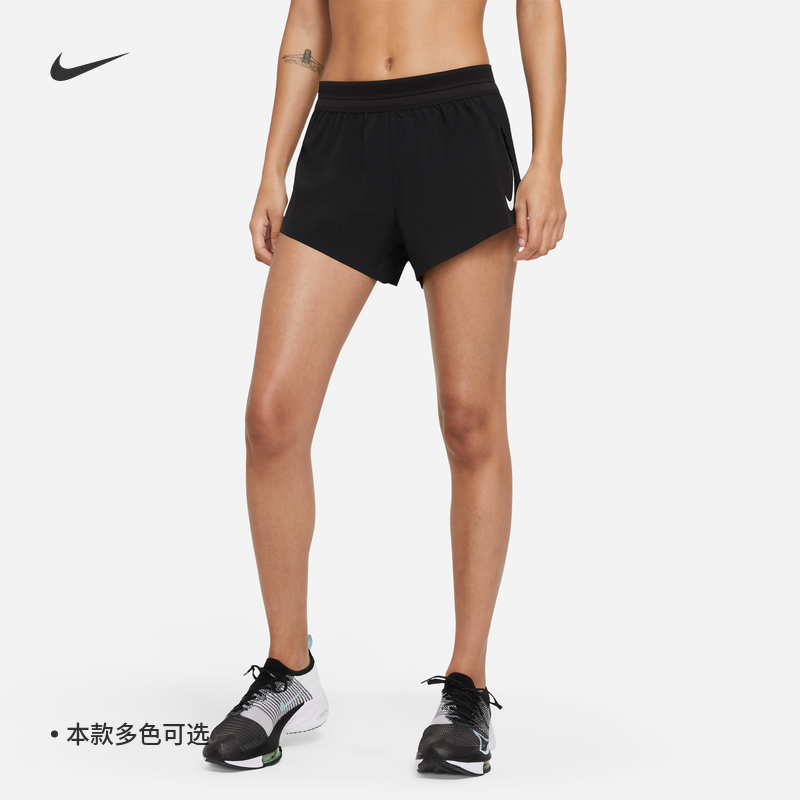 耐克/NIKE女子运动跑步健身训练速干透气热裤短裤CZ9399-010-342 运动服/休闲服装 运动中长裤／短裤 原图主图