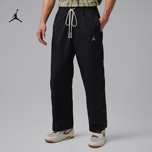 耐克 JORDAN男子运动休闲轻便直筒排扣梭织长裤 IF1952 010 NIKE