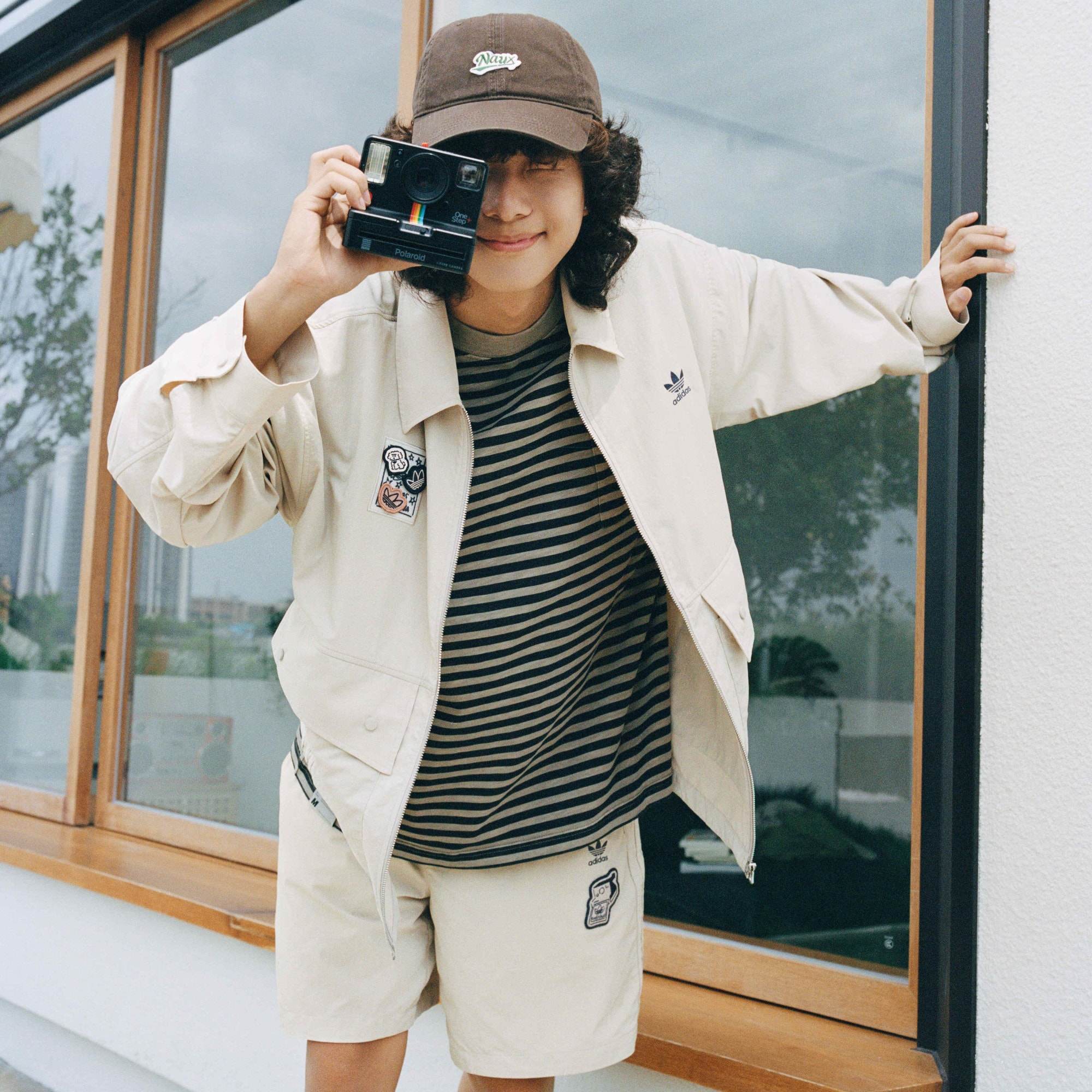 阿迪达斯三叶草七夕情人节限定男子休闲运动夹克外套is0644  0643