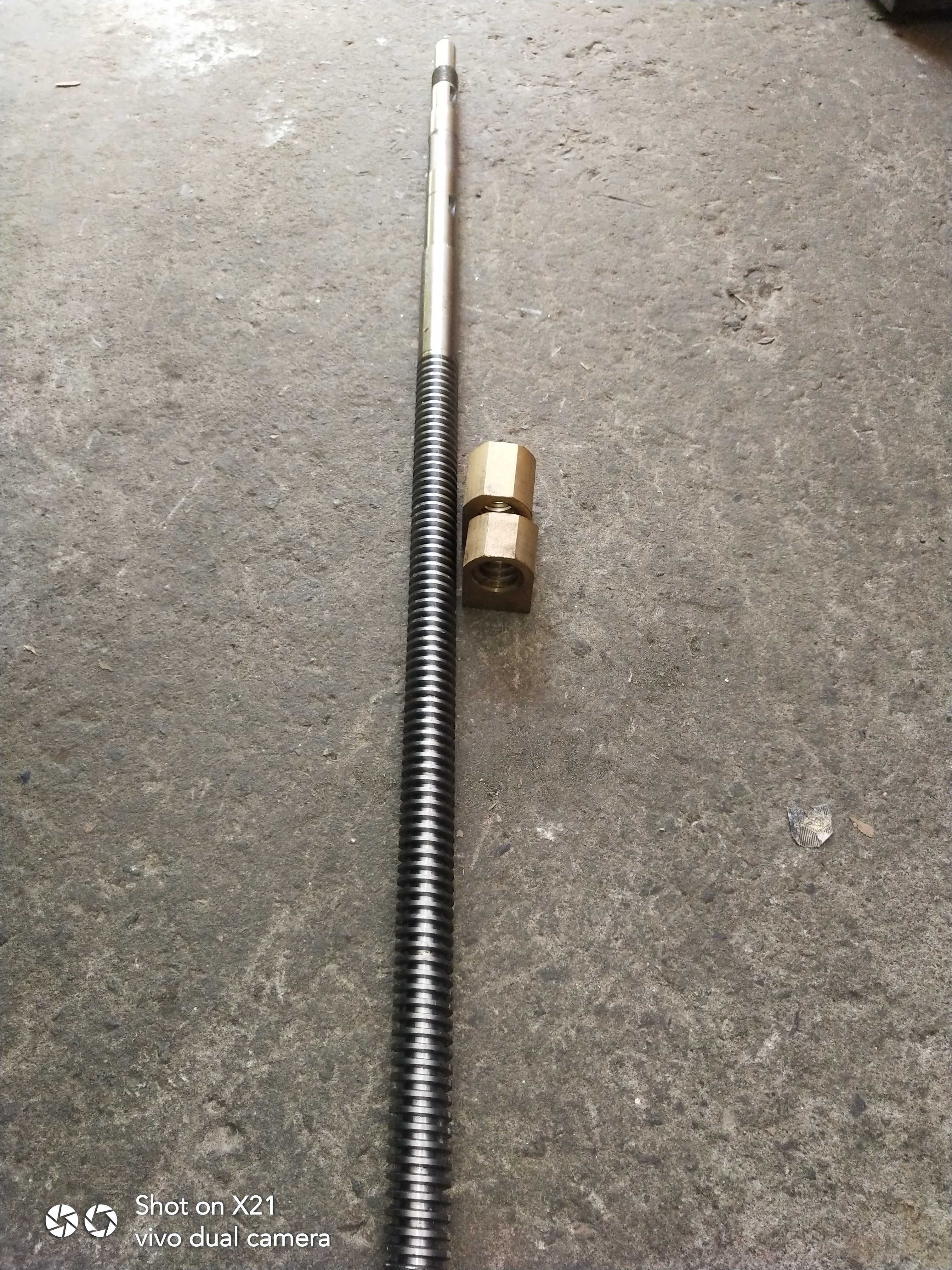 机床配件沈阳C6350车床023中丝杆5014/15中螺母T26*5