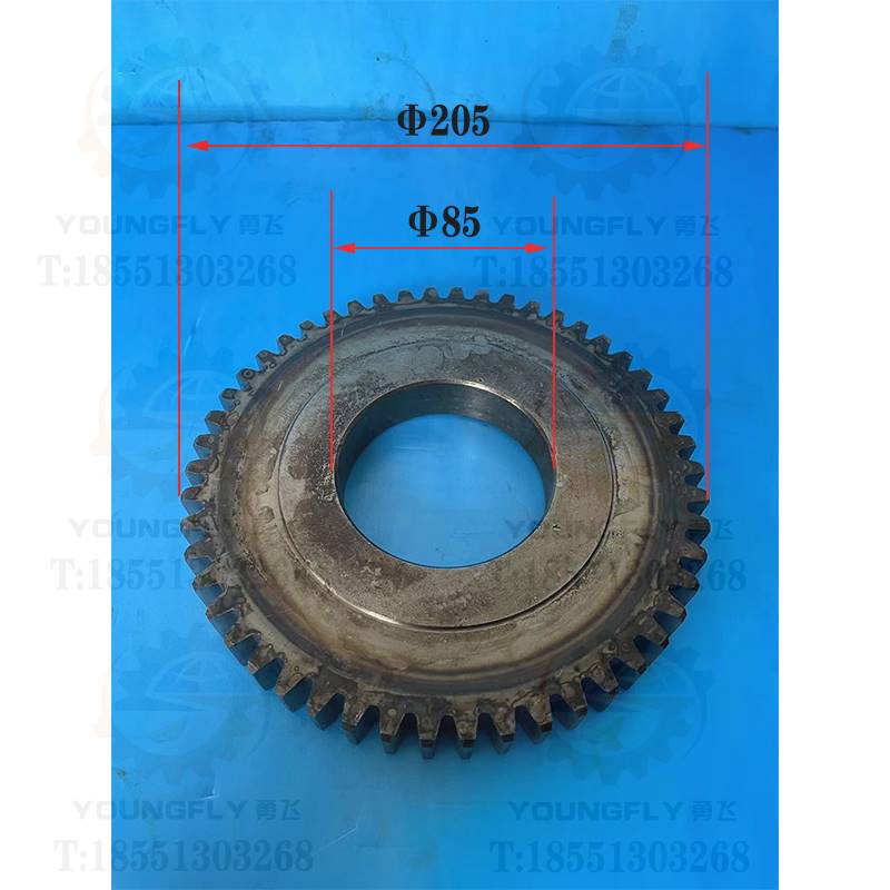 0安徽晶菱 上海四机X53T X504A2T X63W铣床4模5齿T 36齿齿轮