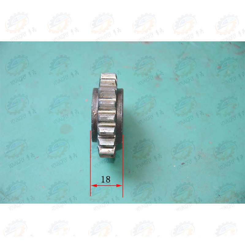 齐齐哈尔X632A卧式铣床17241 7243 齿1数8齿齿轮