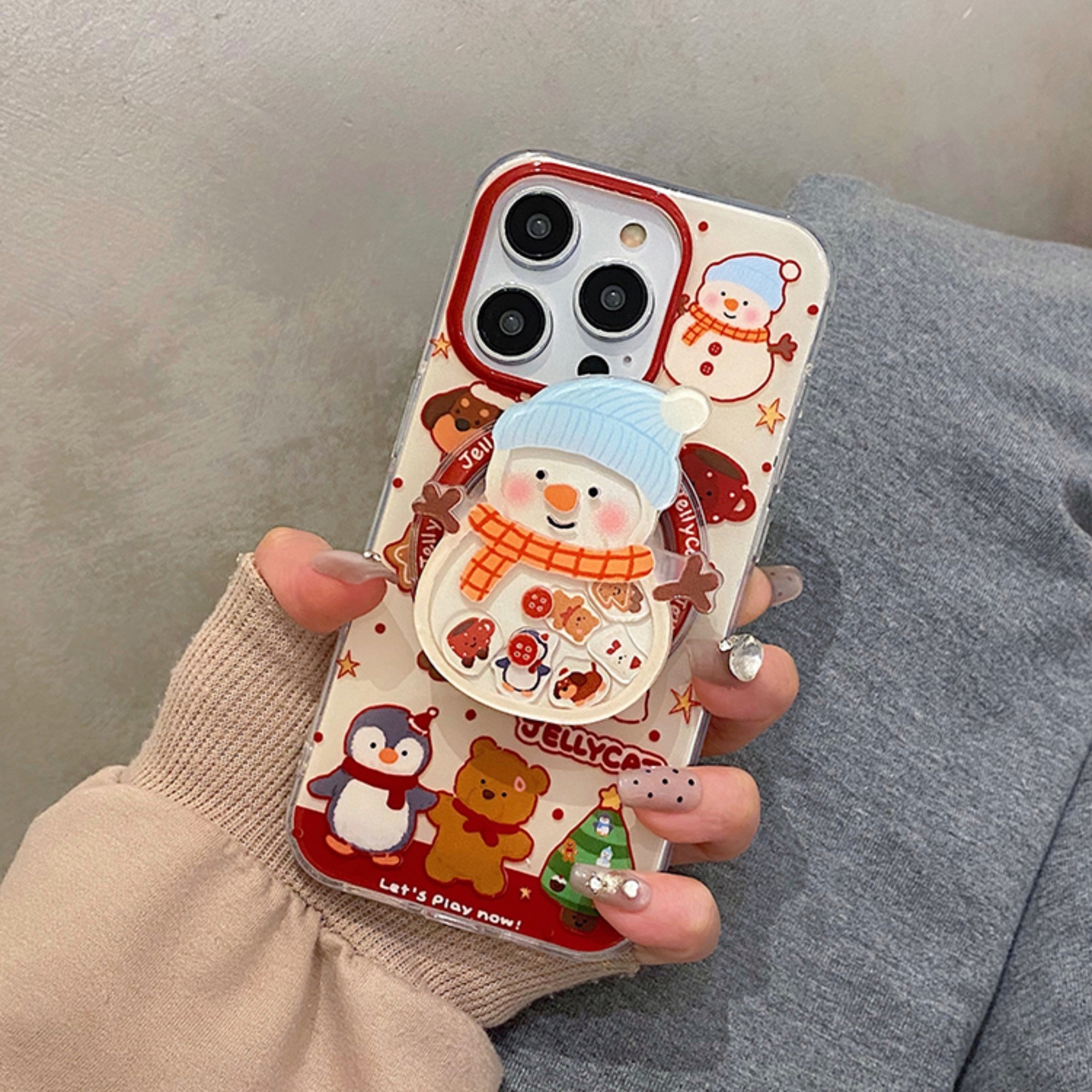 可爱新年红小动物磁吸支架适用苹果17/17pro手机壳16E新款13PRO/12mini/XR/14/15PRO女XSmax防摔87PLUS/SE3/2,3C数码配件,手机保护套/壳,淘宝优惠券,粉丝福利购,淘宝优惠卷