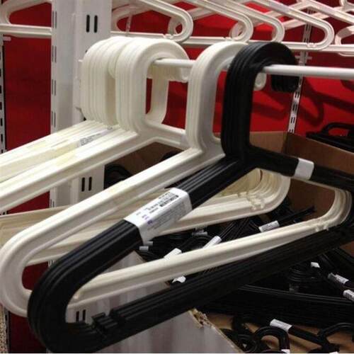 ikea hanger no trace hanger wardrobe black white clothes