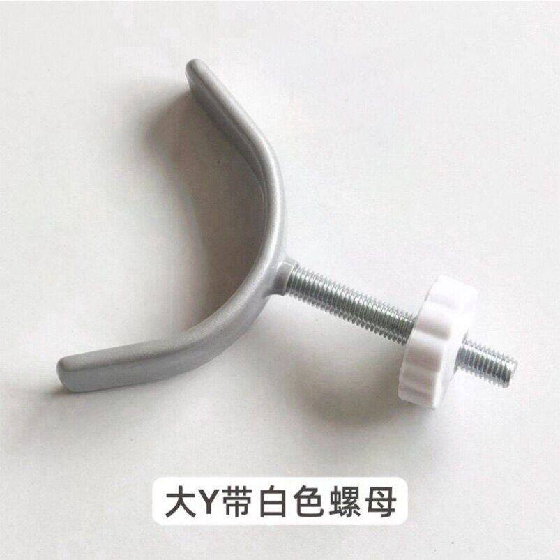 热卖隔离围栏楼梯口Y形顶螺栓配件儿童安全门护栏宠物狗室内栅栏