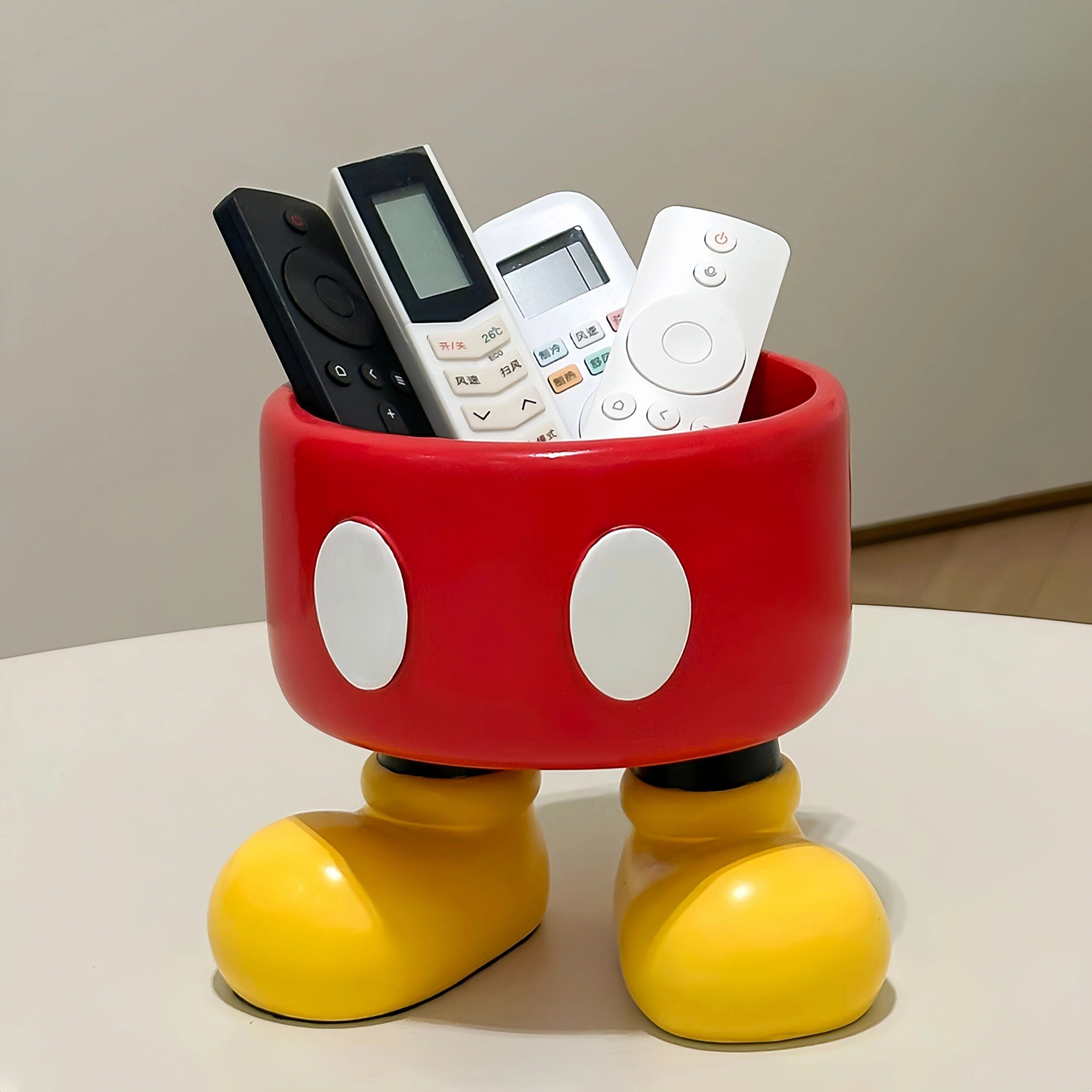 【新家的100个快递】遥控器钥匙收纳入户玄关摆件置物可爱桌面