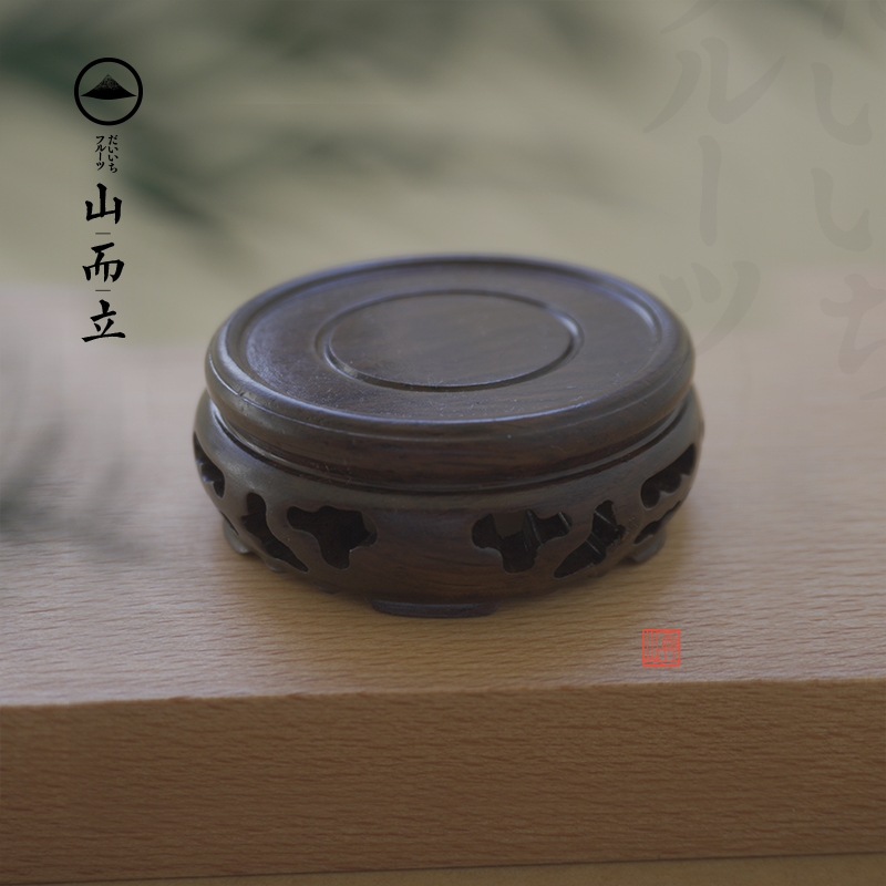 日本和菓子模具果子转台底座