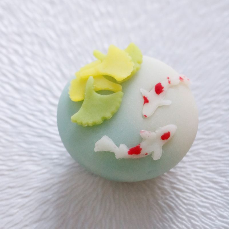 唐果子茶果子锦鲤金鱼压模具切模具端木果子流