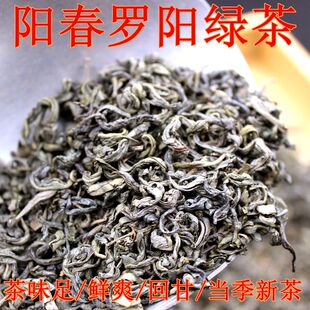 浓香散绿茶500g阳春特产本地炒青绿茶农户采摘罗阳绿茶叶鲜爽回甘