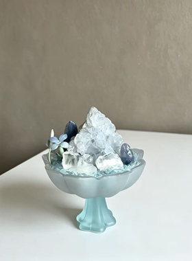 好有氛围感的玄关桌面器皿摆件