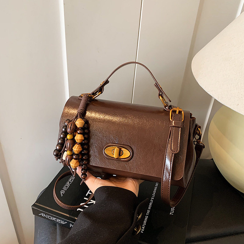 2026新款秋冬轻奢小众小方包女士感手提包百搭通勤单肩棕色斜挎包,箱包皮具/热销女包/男包,通用款女包,淘宝优惠券,粉丝福利购,淘宝优惠卷