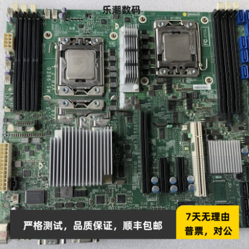 MSI微星 MS-96E0 1366针 双路 服务器主板 X58 含MS-95X4阵列卡