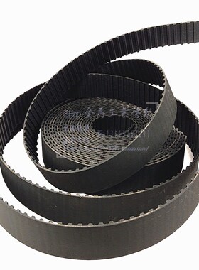 万东F51-5造影机皮带开口夹具传动带齿形带同步皮带长3.7米 宽10