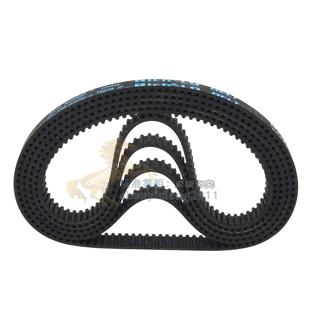 售票机传动带专用齿形188齿橡胶同步皮带齿型同步带34 HTD564-3M