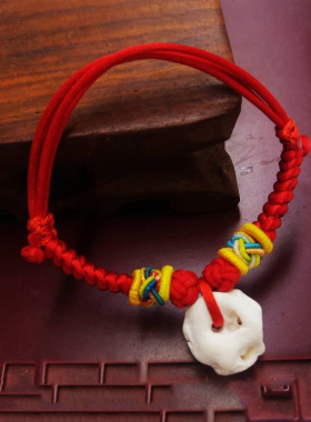 猪惊骨手链端午节五彩绳