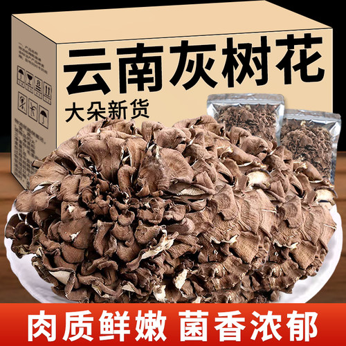 楷美云南灰树花干货菌香鲜嫩