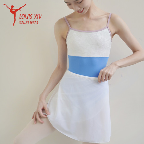 路易十四系带裙G系列加厚芭蕾舞裙网纱裙半身裙成人芭蕾舞练功裙