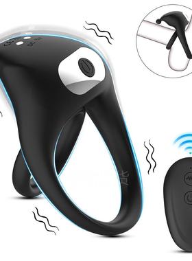 A vibration-stimulating ring that acts on the clitoris