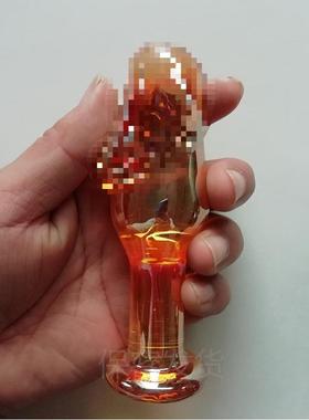 A glass-made anus used as a masturbation toy