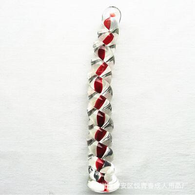 Glass-made femalemasturbation toy fake phallus adult product