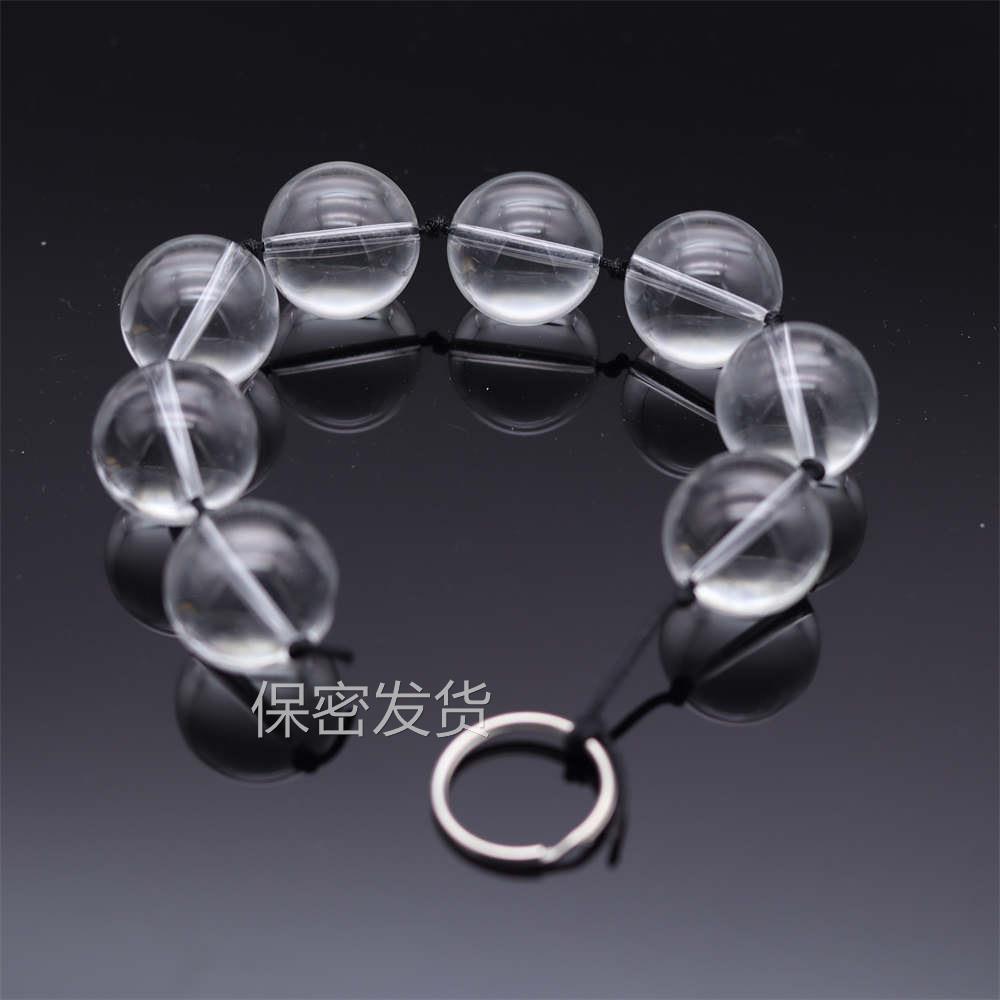 私密解压自己玩榜榜水晶无异味干净走路佩戴局部拉条干净玻璃榜放