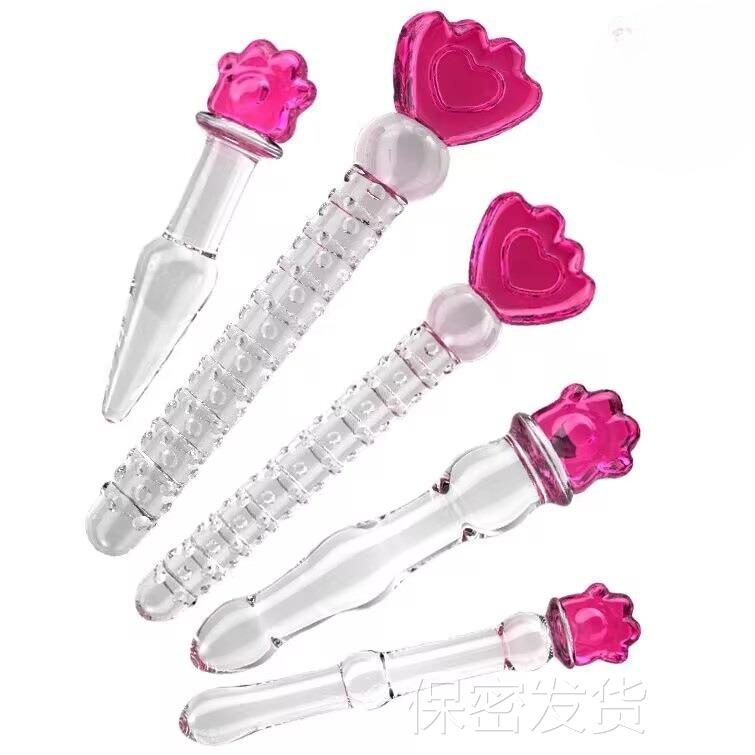 私密解压猫爪榜玻璃榜榜可爱仿真女新款自己玩器按摩解压按摩用缓