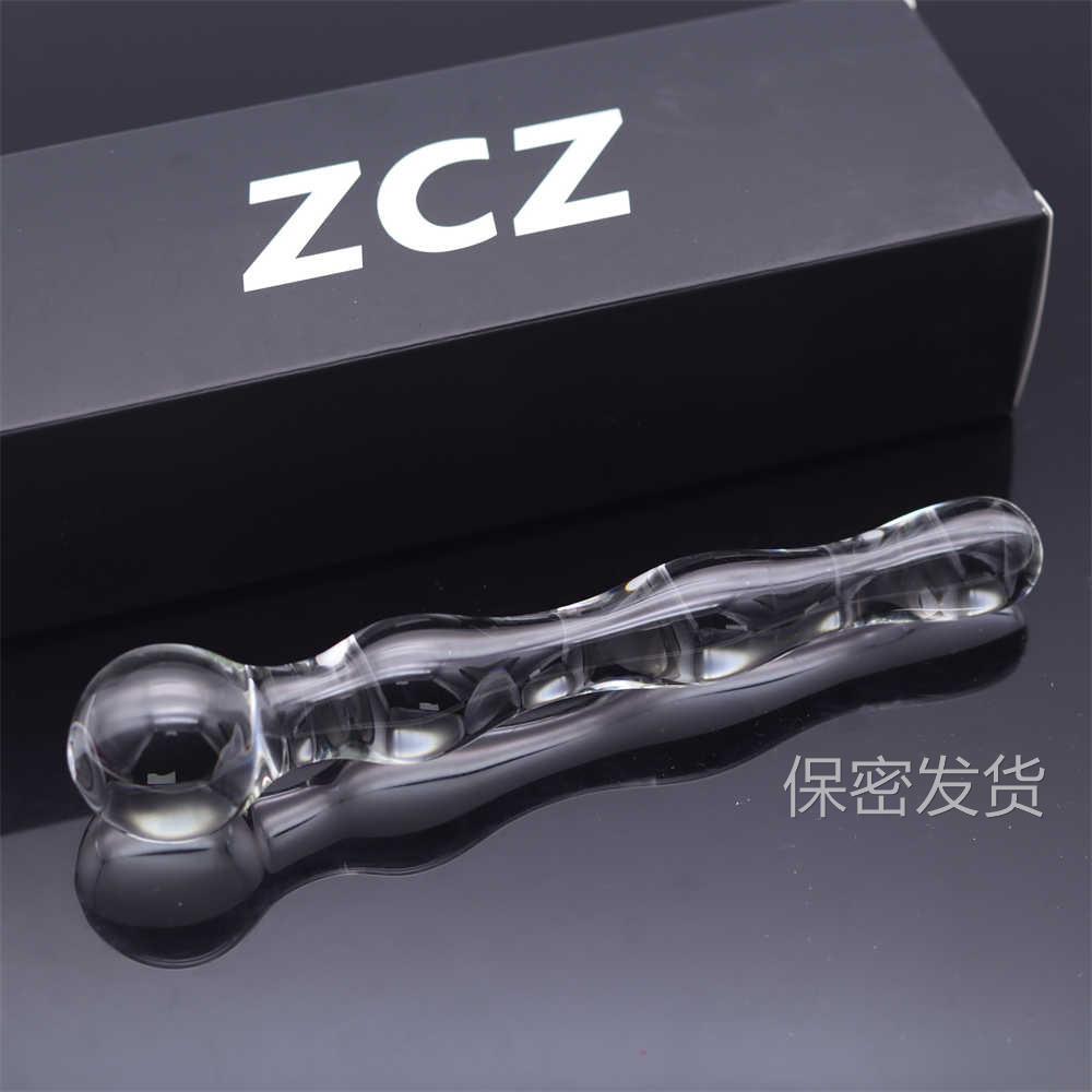 私密解压多款自己玩榜榜水晶光滑长期佩戴局部男用双用玻璃榜无异