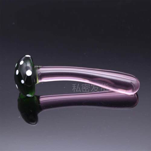 Glass-made femalemasturbation toy fake phallus adult product