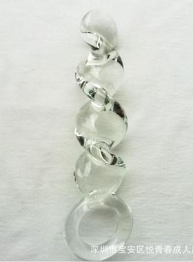 A glass-made anus used as a masturbation toy