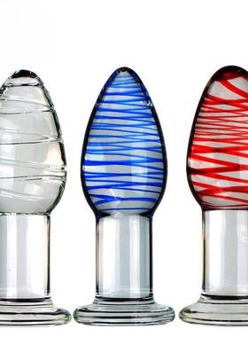 A glass-made anus used as a masturbation toy