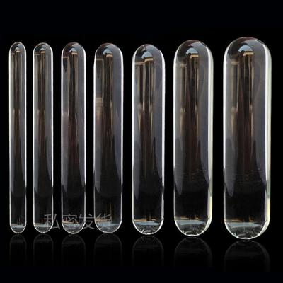 Glass-made female masturbation toy fake phallus adult produc