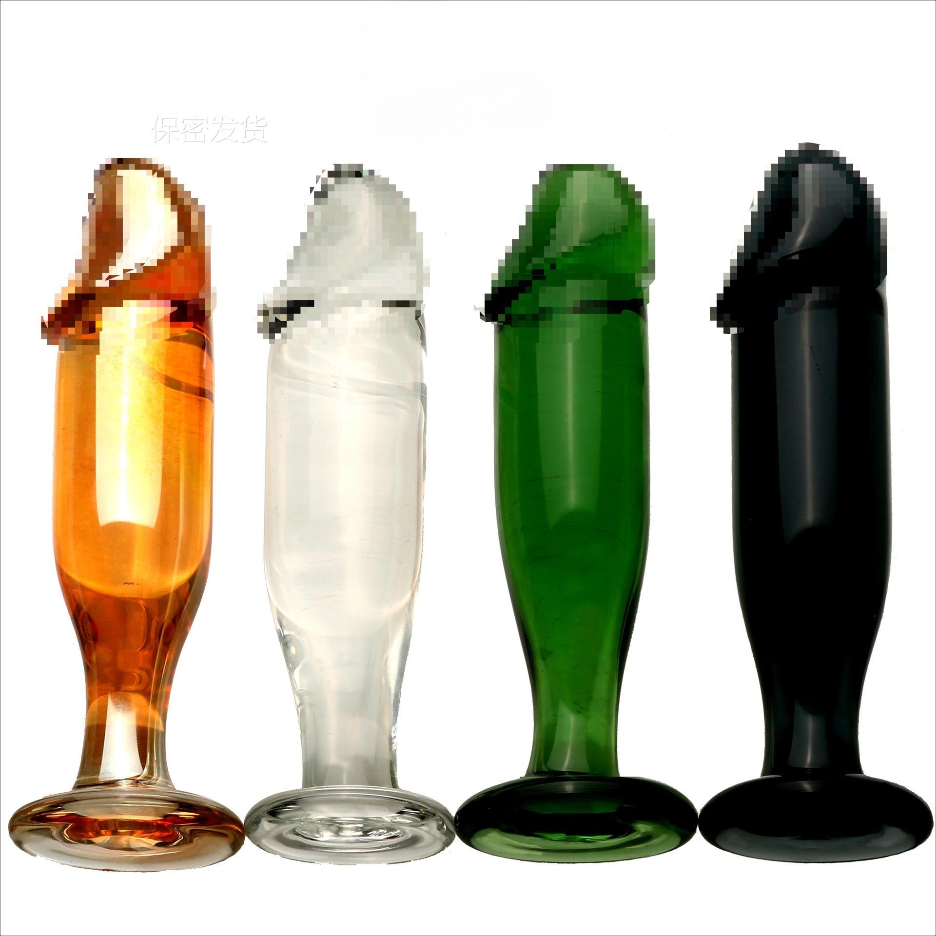 私密解压玻璃按摩器玻璃榜榜男用按摩器女用榜榜按摩解压放松解压