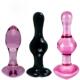 glass masturbation made used anus toy