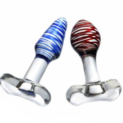 A glass-made anus used as a masturbation toy