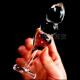glass masturbation made used anus toy
