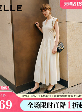 百丽低跟高跟鞋女春季新款软底不累脚上班鞋浅口单鞋子D3N1DAQ5
