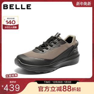 户外休闲运动鞋 秋商场同款 L6015CM5 男2025新款 百丽厚底增高健步鞋