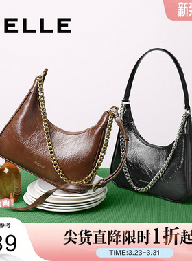 百丽包包女夏季新款商场同款质感休闲单肩斜挎腋下包BL815BX5