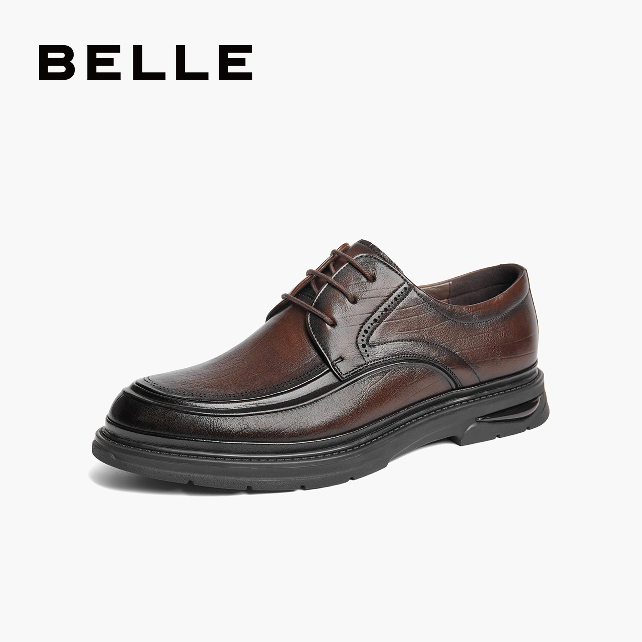 百丽男鞋商务鞋男士冬新商场同款牛皮革婚鞋正装皮鞋8KM01CM4,流行男鞋,正装皮鞋,淘宝优惠券,粉丝福利购,淘宝优惠卷