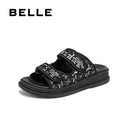 风凉运动凉鞋百丽休闲