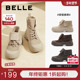 百丽蛋堡靴厚底工装 冬短靴B2165DM4 子新款 靴马丁靴时装 靴高帮女鞋