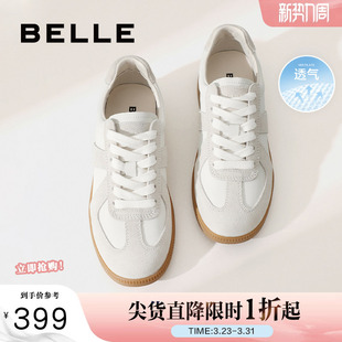 高帮休闲鞋 百丽女鞋 运动板鞋 加绒棉鞋 子B0992AM5预 子散文诗德训鞋