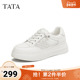 2025秋商场同款 运动时尚 休闲厚底板鞋 TATA他她女鞋 新款 WJN28CM5