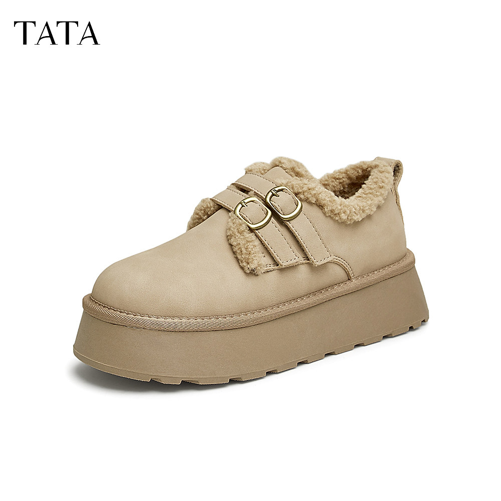 TATA/他她奥莱秋时尚休闲勃肯鞋女新款WDX24AM4,女鞋,勃肯鞋/软木鞋,淘宝优惠券,粉丝福利购,淘宝优惠卷
