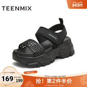 厚底休闲运动百搭女老爹凉鞋 天美意2025新款 商场同款 BL621BL5